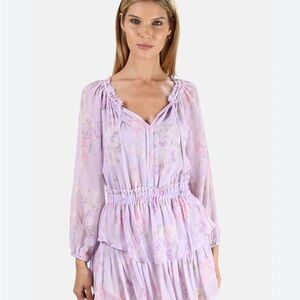 Floral Lavender Dress from ASOS